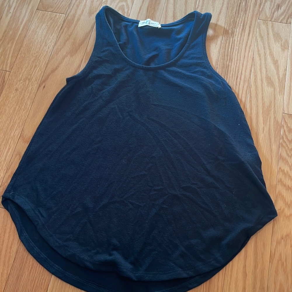 Blue tank top